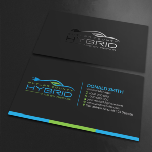 Visitenkarten-Design von Sujan4art für Butler County Hybrid | Design: #21649326