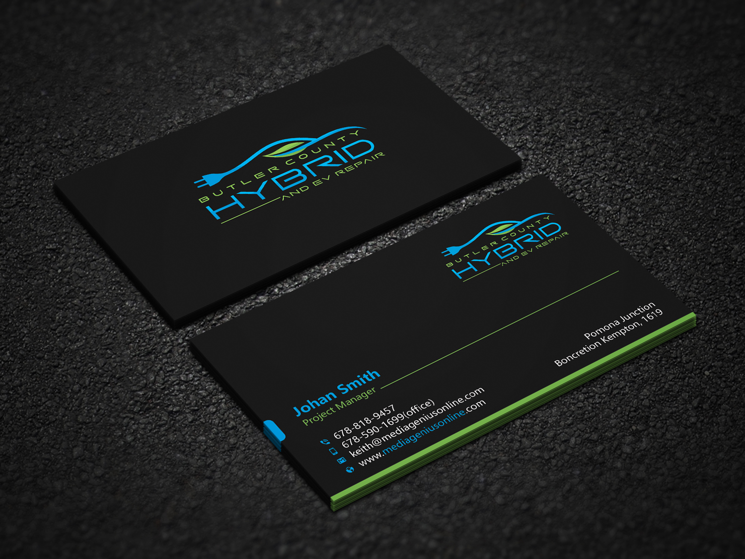 Business Card Design by Uttom 2 for Butler County Hybrid | Design #21647820