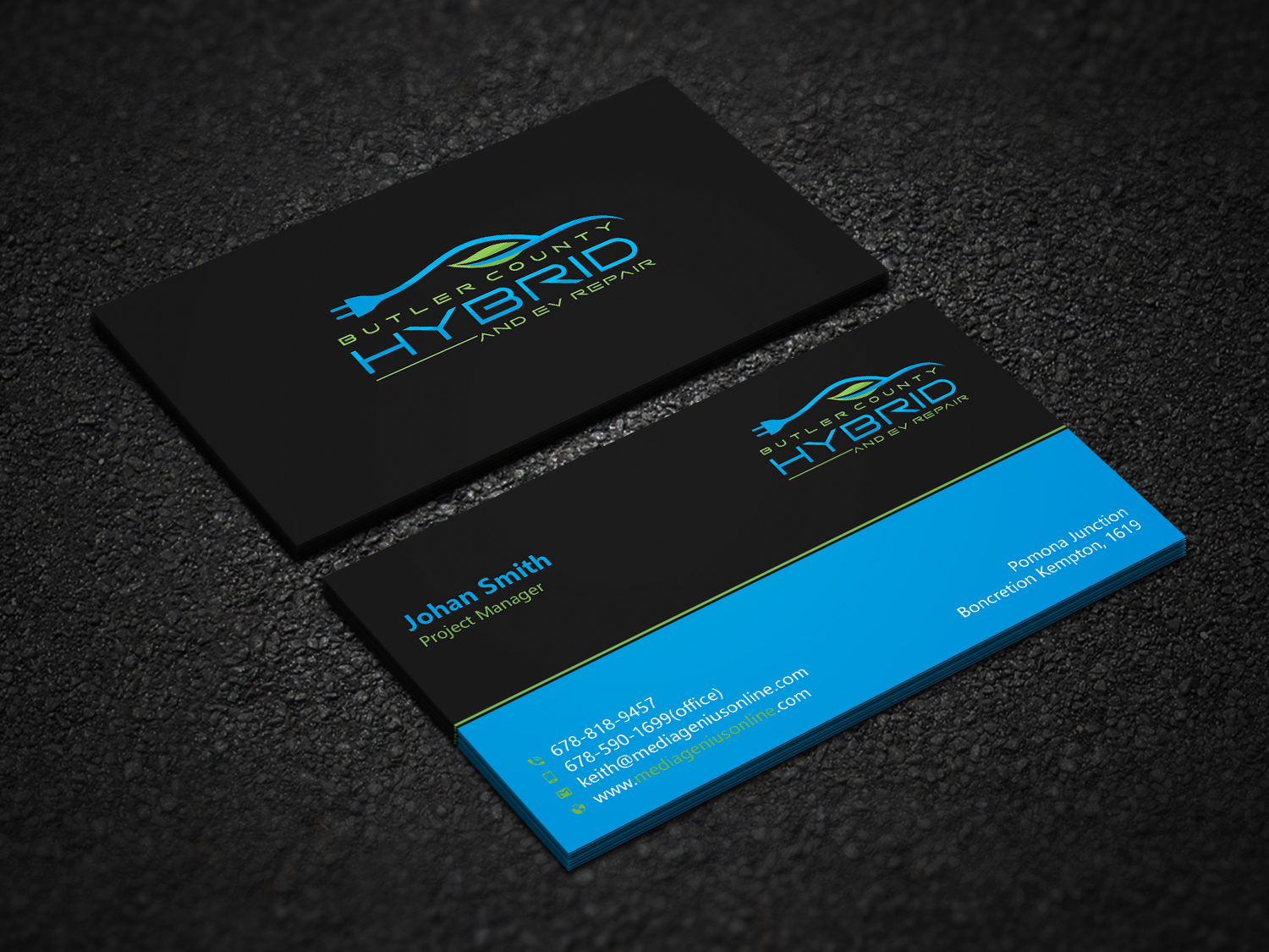 Business Card Design by Uttom 2 for Butler County Hybrid | Design #21647916