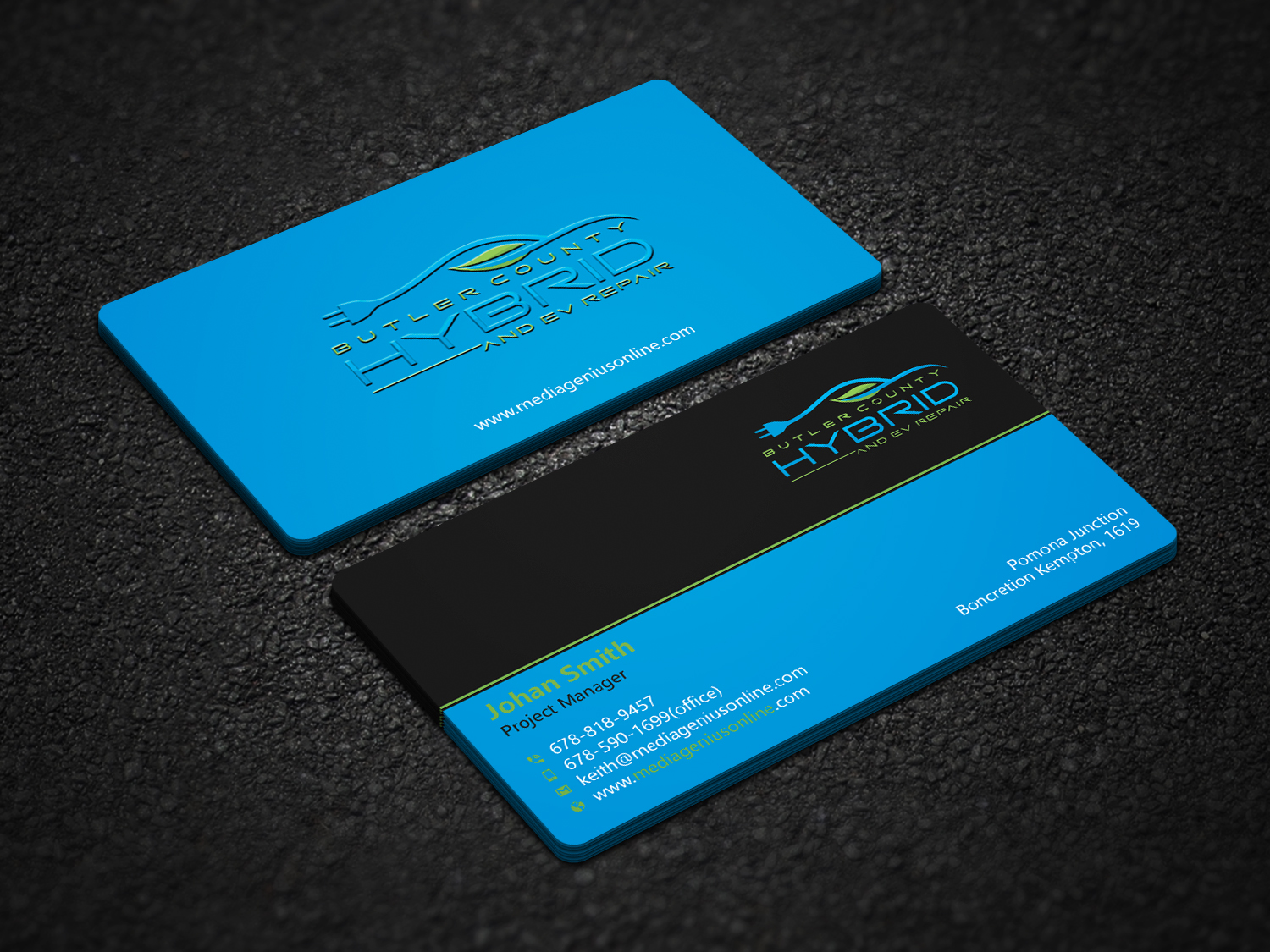 Business Card Design by Uttom 2 for Butler County Hybrid | Design #21647917