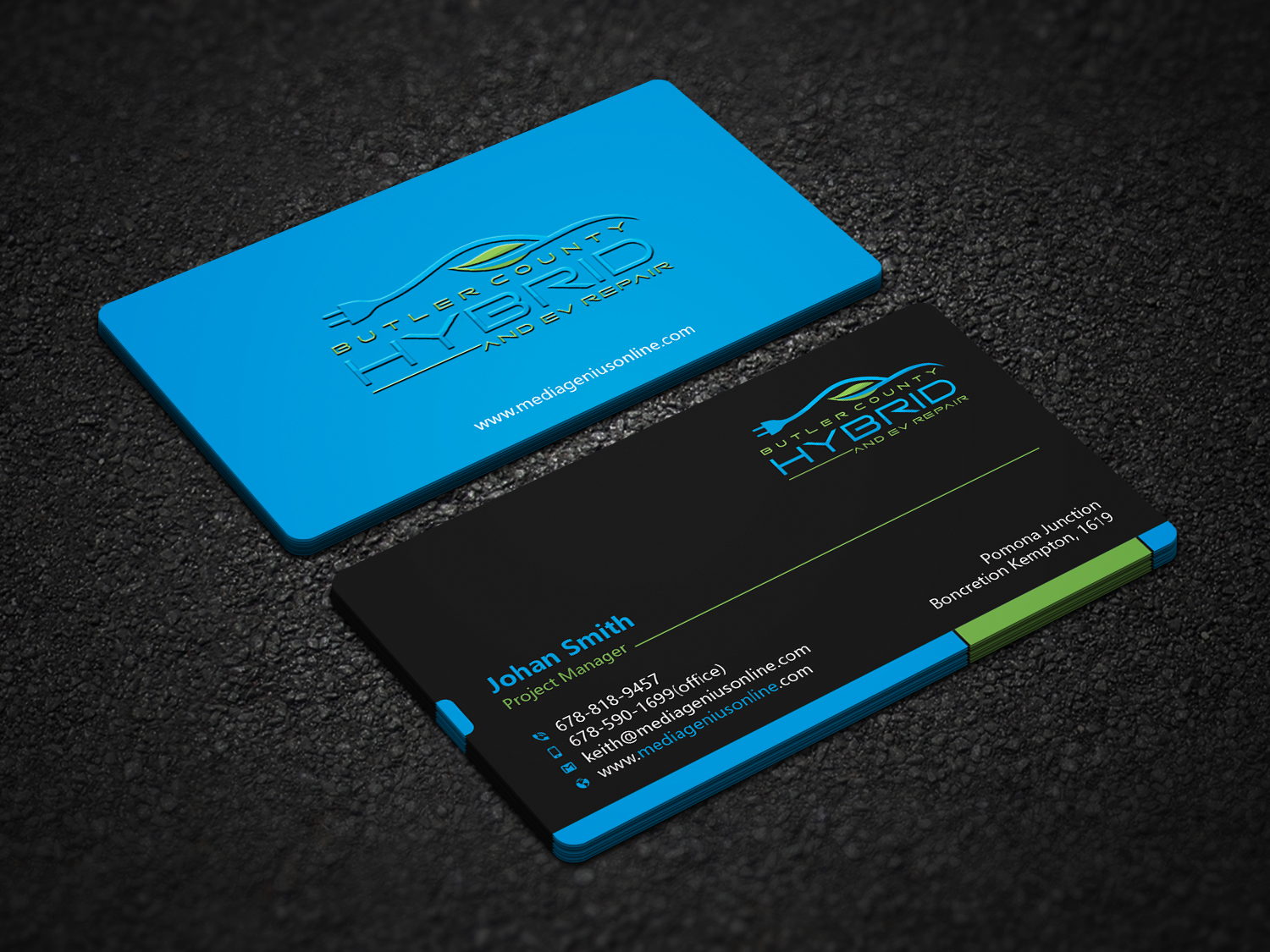 Business Card Design by Uttom 2 for Butler County Hybrid | Design #21647918