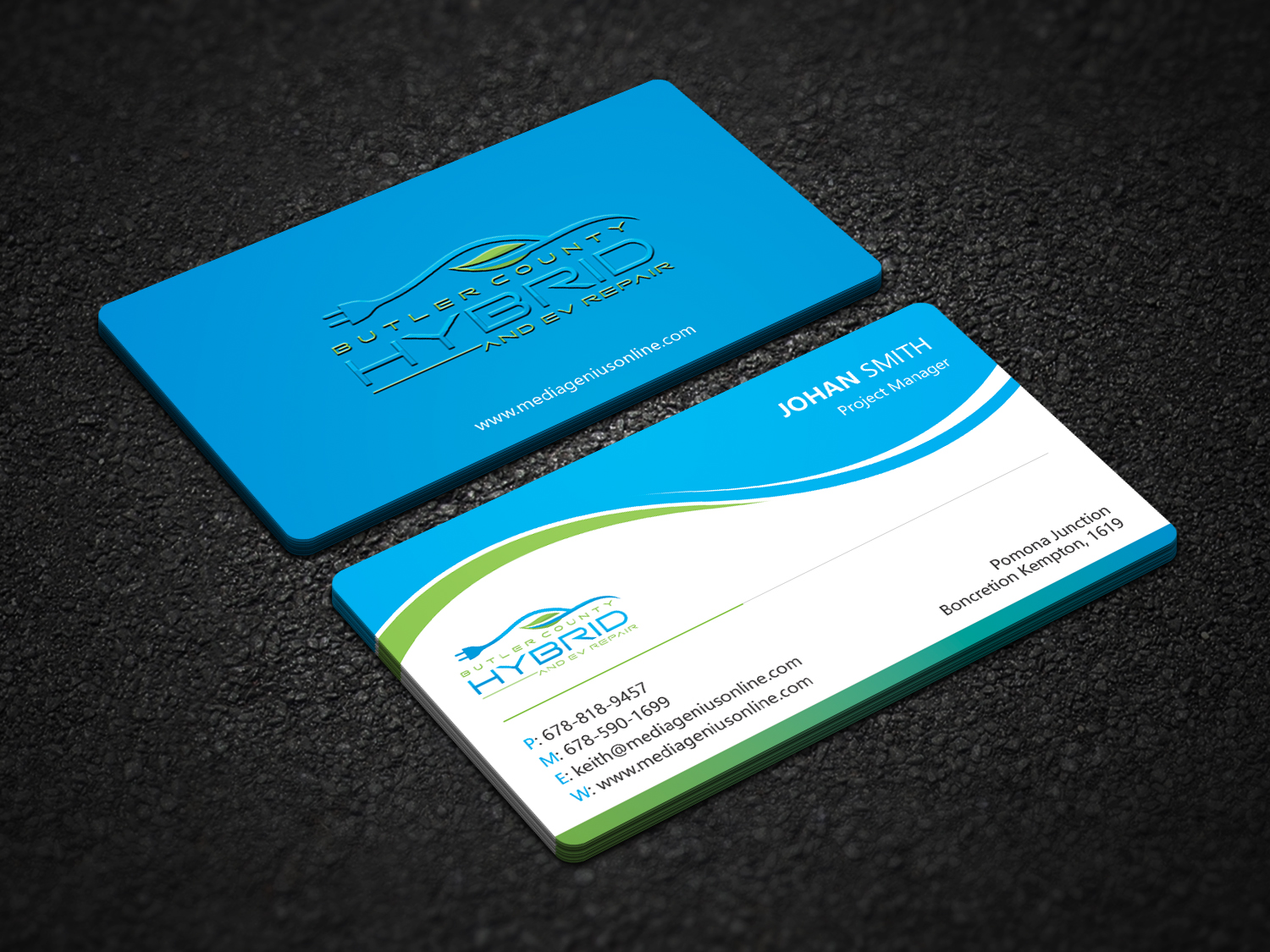 Business Card Design by Uttom 2 for Butler County Hybrid | Design #21655378