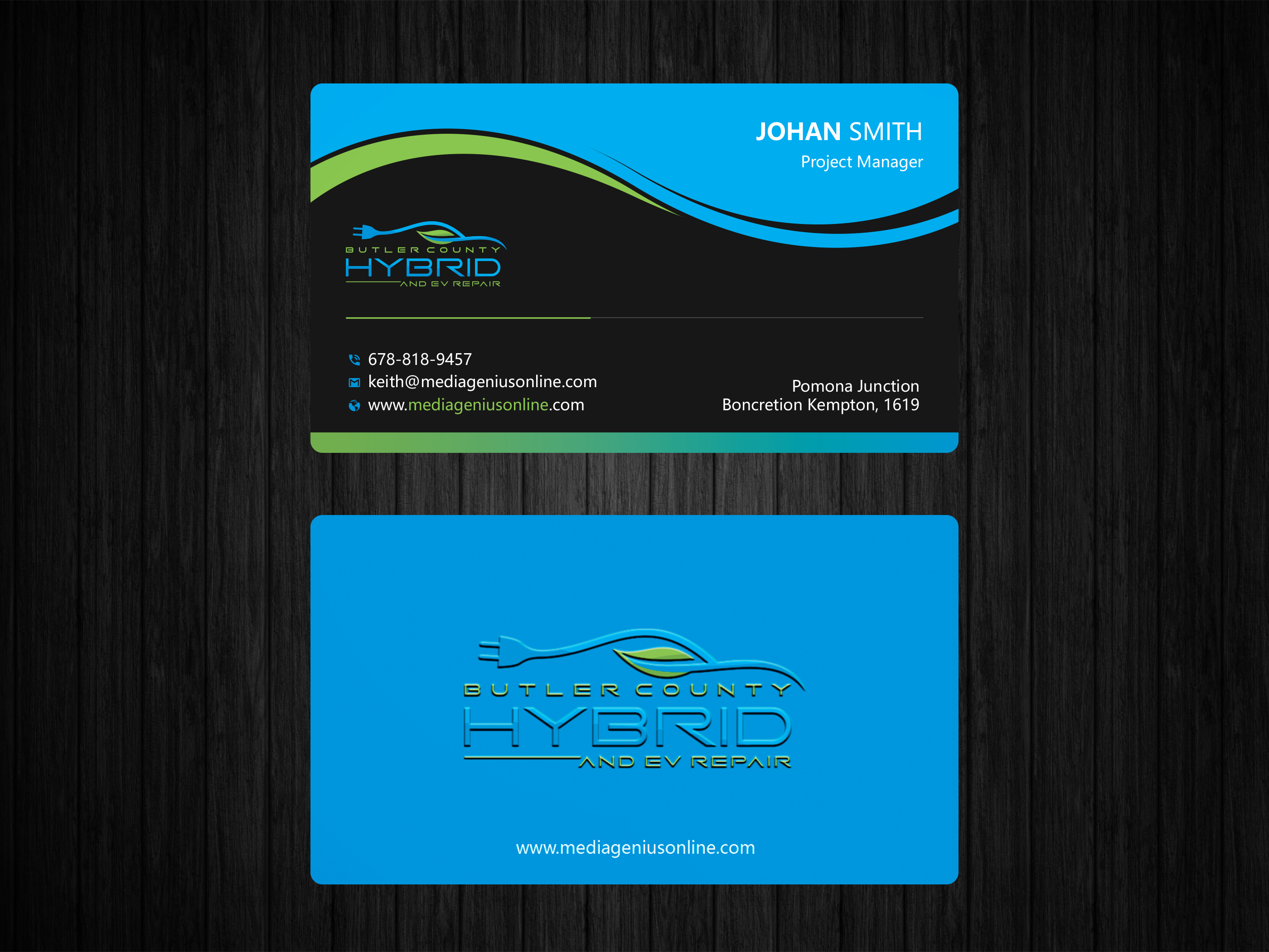 Design de Carte de Visite par Uttom 2 pour Butler County Hybrid | Design #21655379