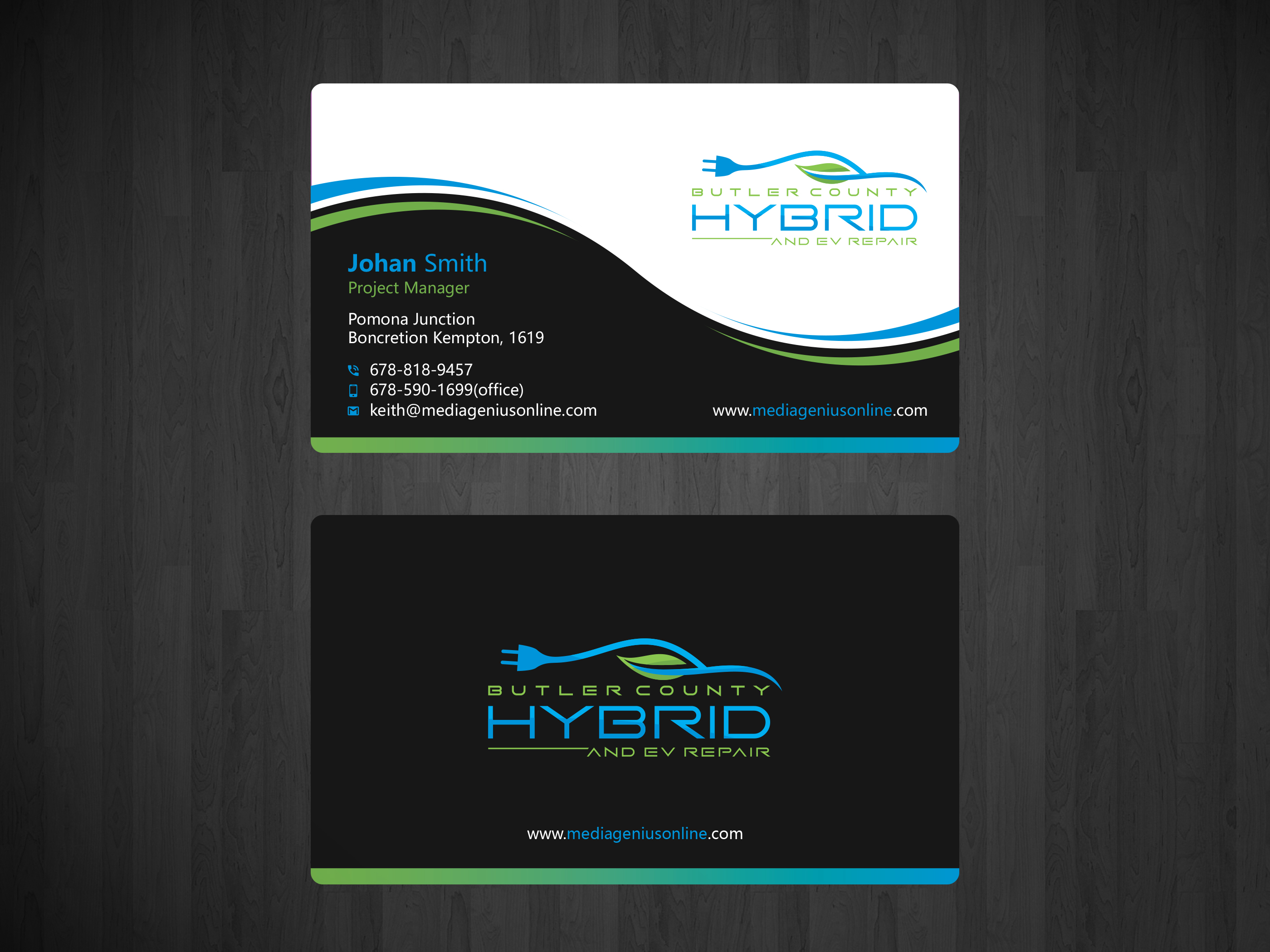 Design de Carte de Visite par Uttom 2 pour Butler County Hybrid | Design #21655488