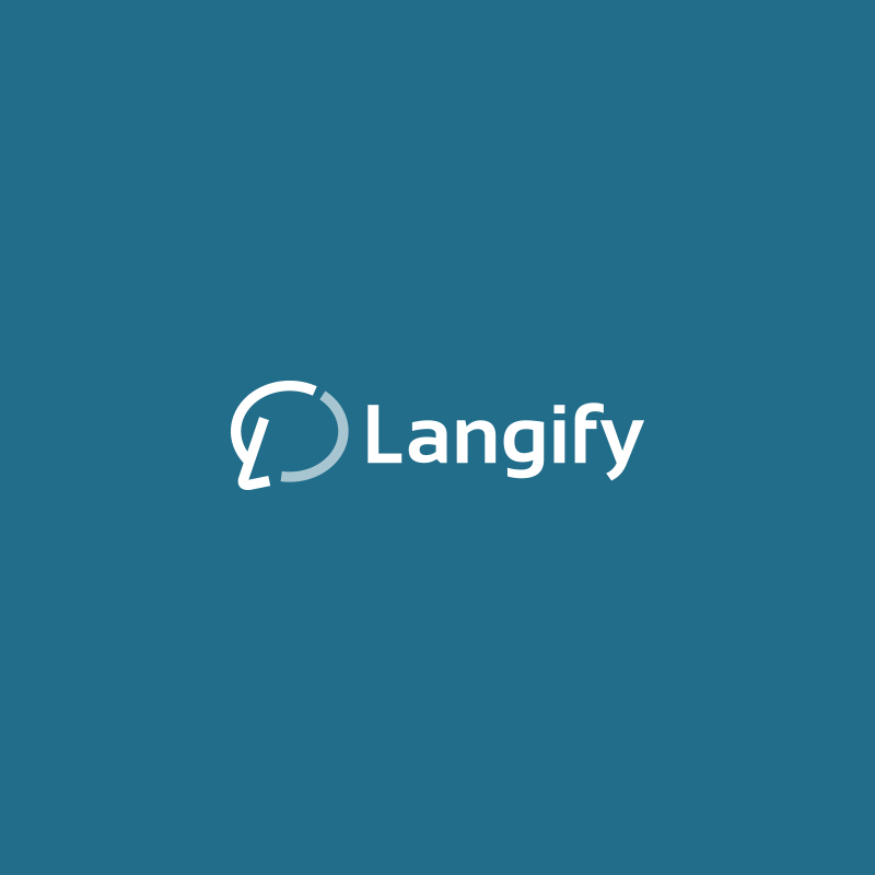 Logo Design by Alchemist for Langify UG | Design #21650292