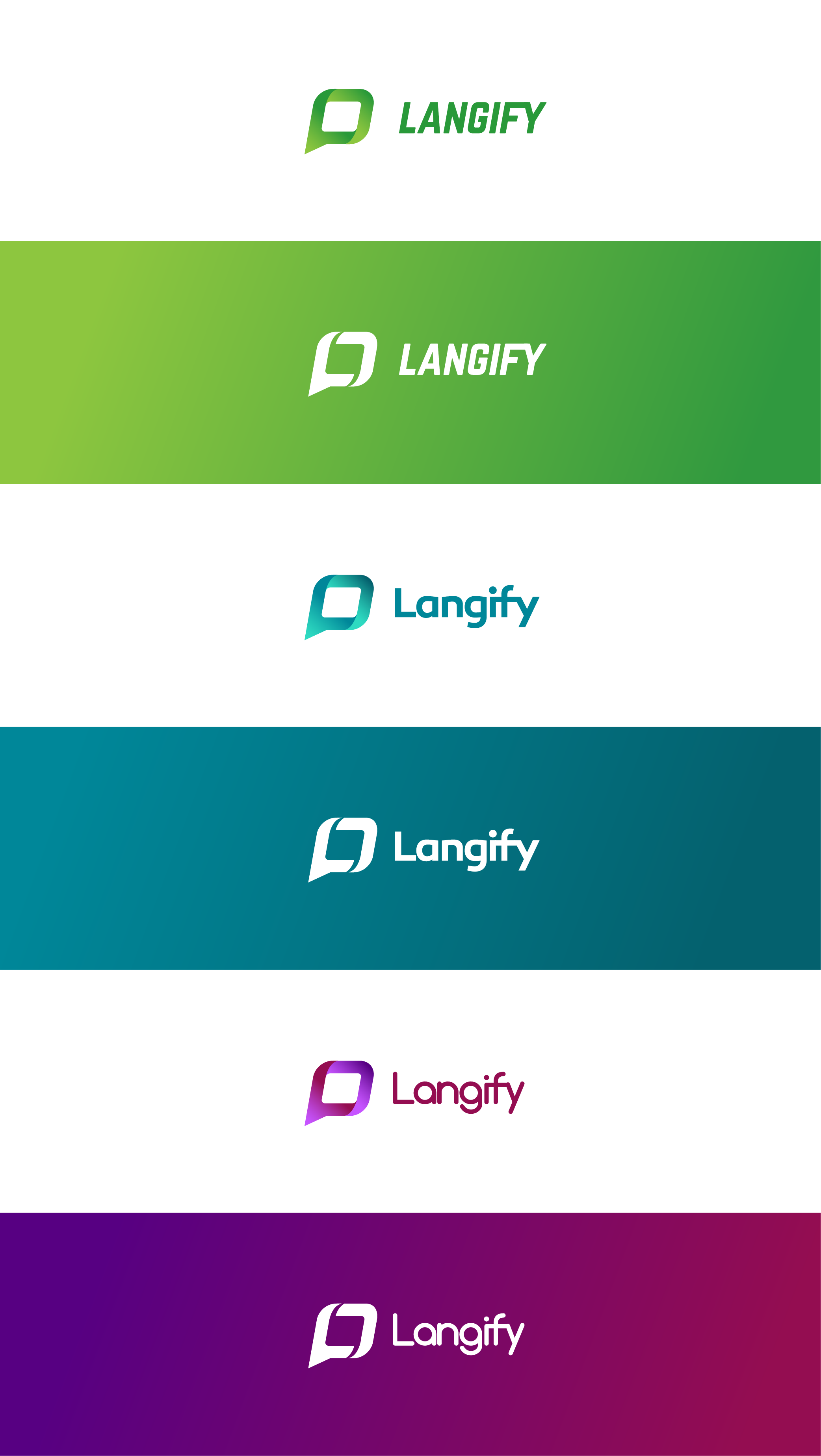 Logo Design by Axel Sonnet for Langify UG | Design #21665587