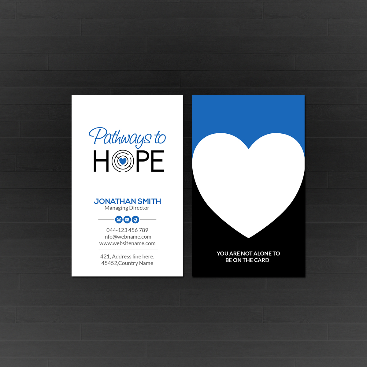 Business Card Design by Creations Box 2015 for this project | Design #21657621