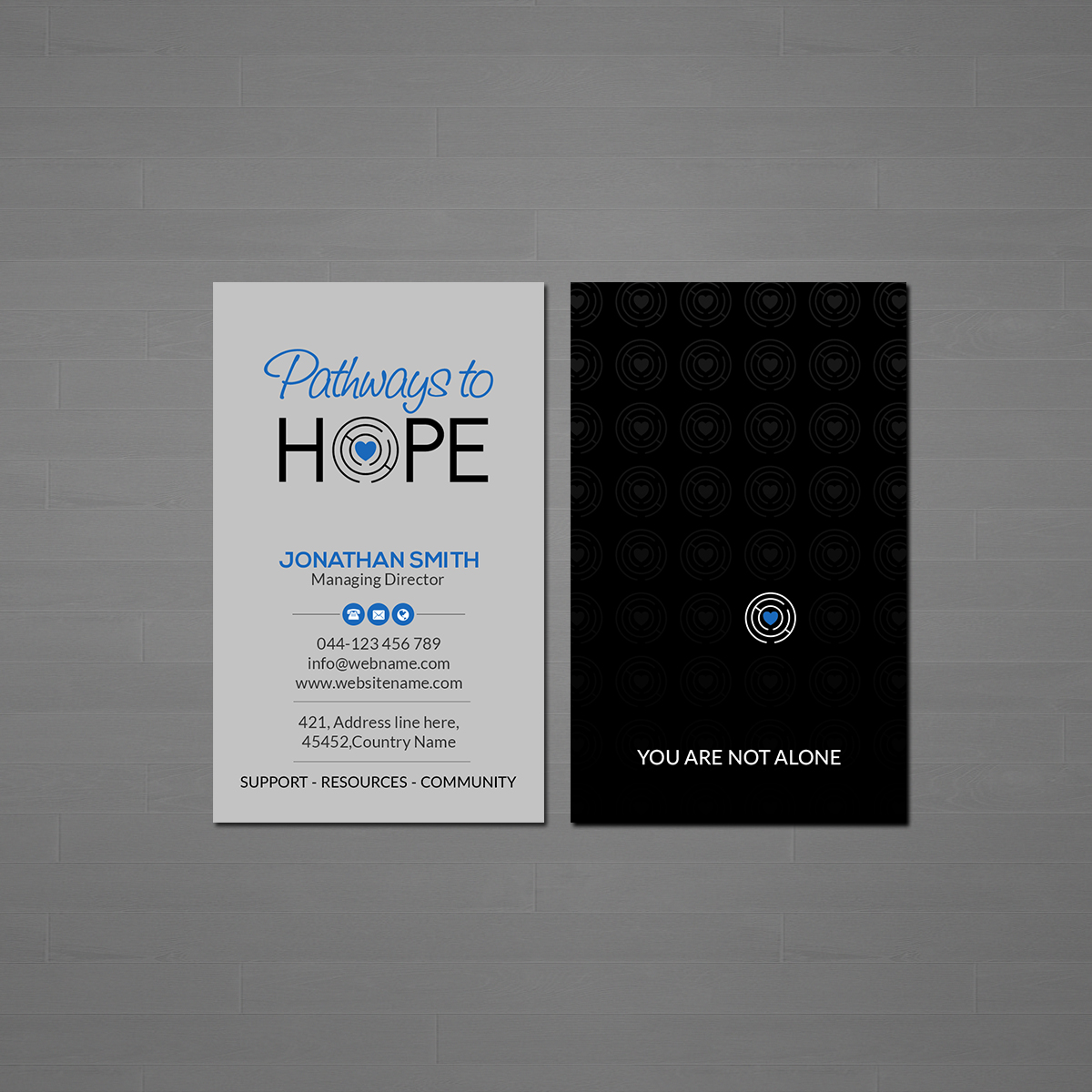 Business Card Design by Creations Box 2015 for this project | Design #21661440