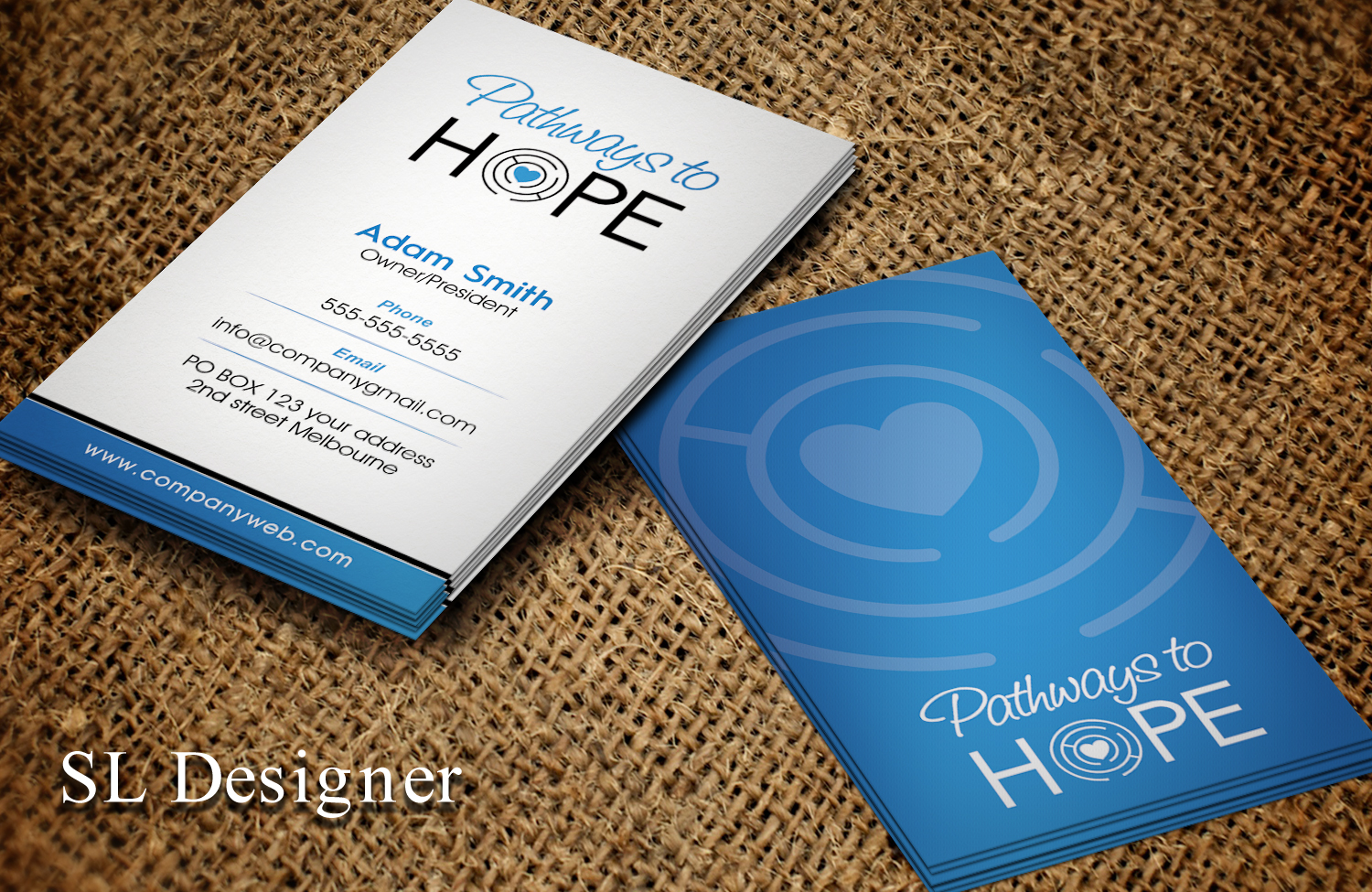 Business Card Design by SL Designer for this project | Design #21650621