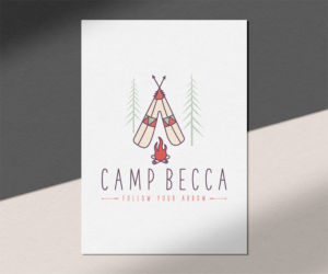 Camp Becca         Follow Your Arrow | Logo Design by H-H Arts