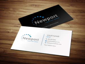 Business Card Design by Riz' for newport computer group | Design: #21685302
