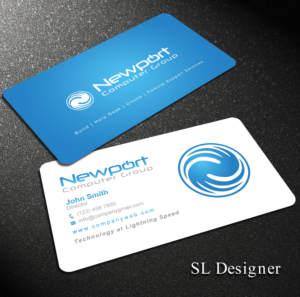 Business Card Design by SL Designer for newport computer group | Design: #21659846