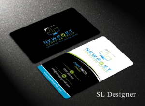 Business Card Design by SL Designer for newport computer group | Design: #21660415