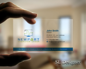 Business Card Design by SL Designer for newport computer group | Design: #21660417