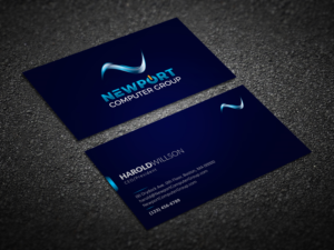 Visitenkarten-Design von BONG Kreation für newport computer group | Design #21694822