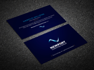 Business Card Design by yellowpixell for newport computer group | Design: #21694824