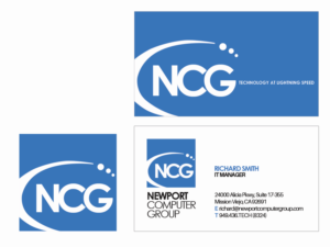 Business Card Design by LJMDesigns for newport computer group | Design: #21653323