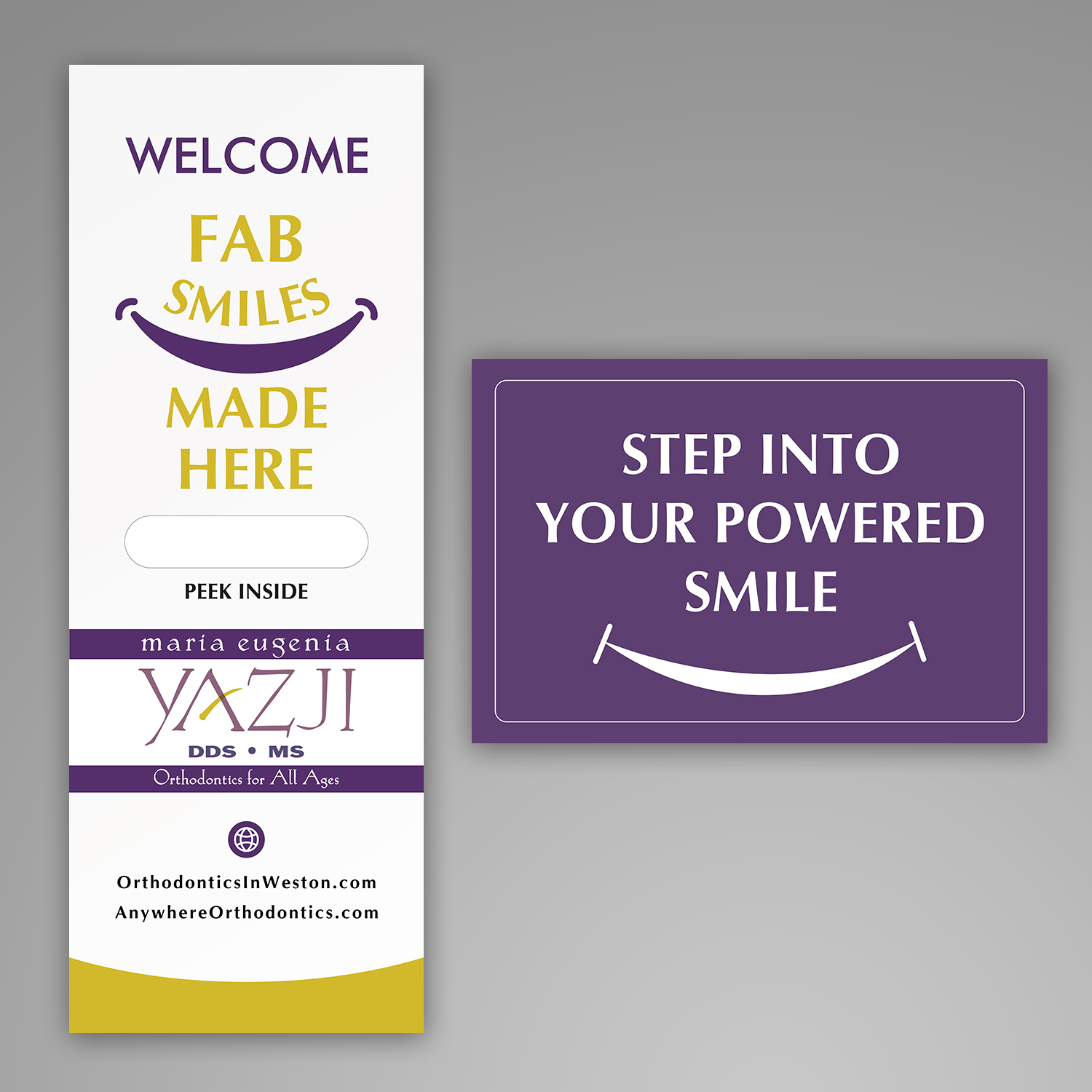 Signage Design by ecorokerz for Dr. Yazji Orthodontics | Design: #21680129
