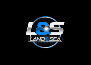 Land and Sea Fabrications | Logo Design by Alleria.Designz