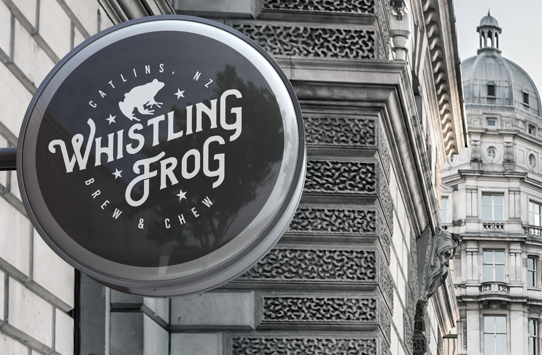 Logo Design by GLDesigns for Whistling Frog Resort Ltd | Design #21658724