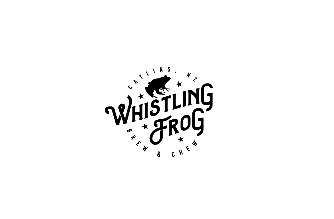 Diseño de Logo por GLDesigns para Whistling Frog Resort Ltd | Diseño #21658726