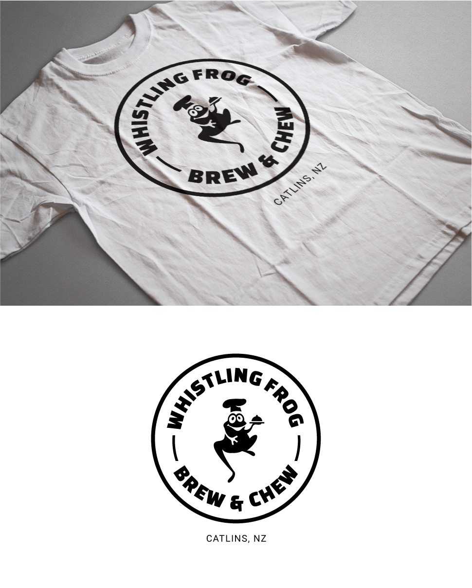 Diseño de Logo por somani para Whistling Frog Resort Ltd | Diseño #21686926