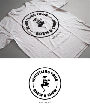 Logo Design by somani for Whistling Frog Resort Ltd | Design: #21686926