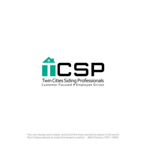 Logo Design by mike edan for Twin Cities Siding Professionals | Design: #21684131