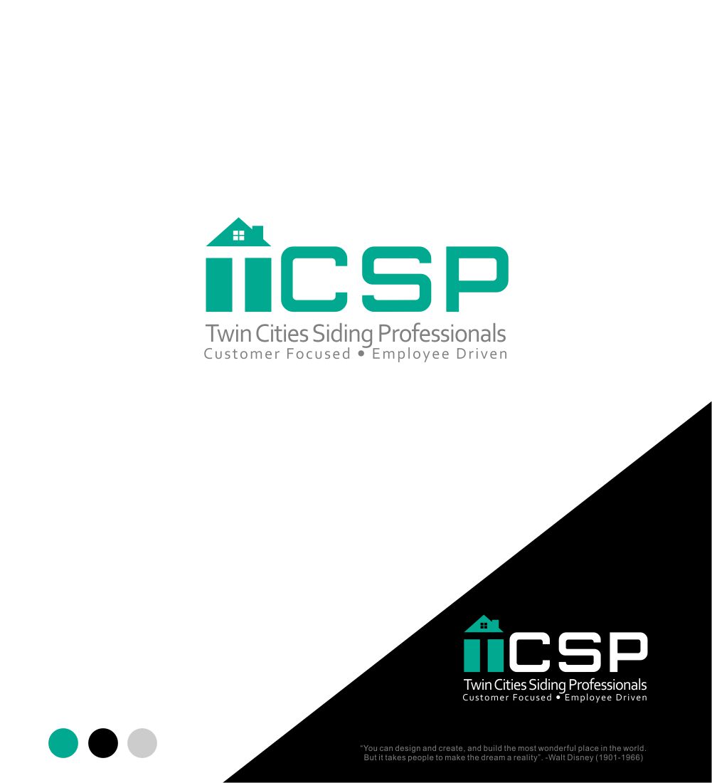 Logo Design by mike edan for Twin Cities Siding Professionals | Design #21684132