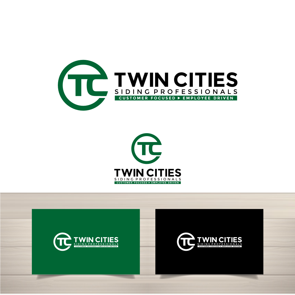 Logo Design by south door for Twin Cities Siding Professionals | Design #21704714