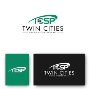 Diseño de Logo por Deziners Zone para Twin Cities Siding Professionals | Diseño: #21655181
