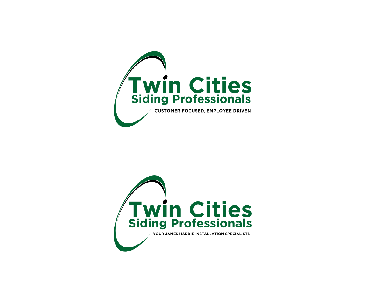 Diseño de Logo por StY_12 para Twin Cities Siding Professionals | Diseño #21704326