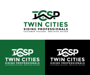 Diseño de Logo por Design Solving para Twin Cities Siding Professionals | Diseño: #21652942