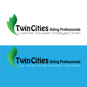 Logo Design by S&amp;amp;amp;amp;amp;amp;amp;amp;amp;R for Twin Cities Siding Professionals | Design: #21703607