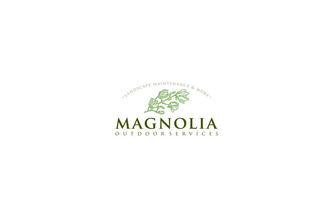 Logo Design by GLDesigns for Magnolia Outdoor Services  | Design #21659351