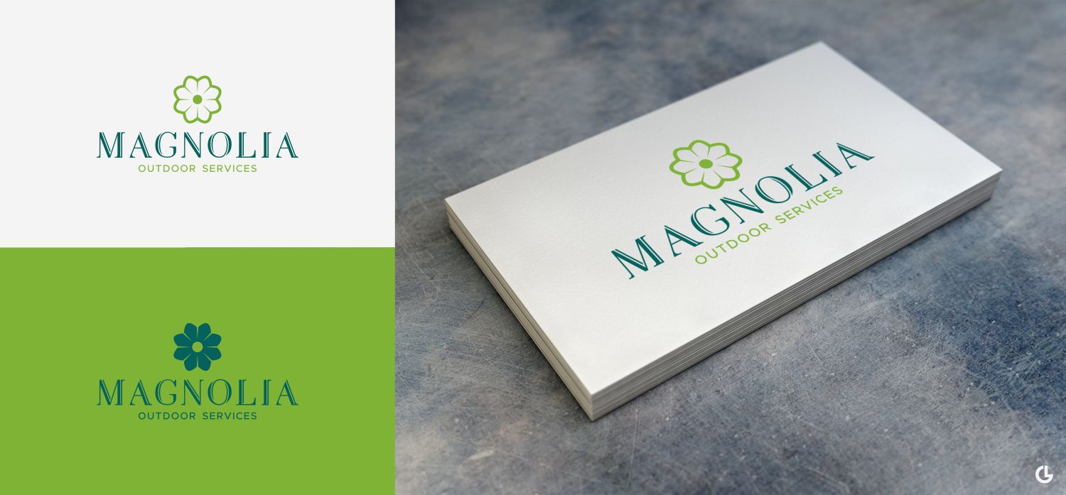 Logo Design by R!CKY for Magnolia Outdoor Services  | Design #21667639