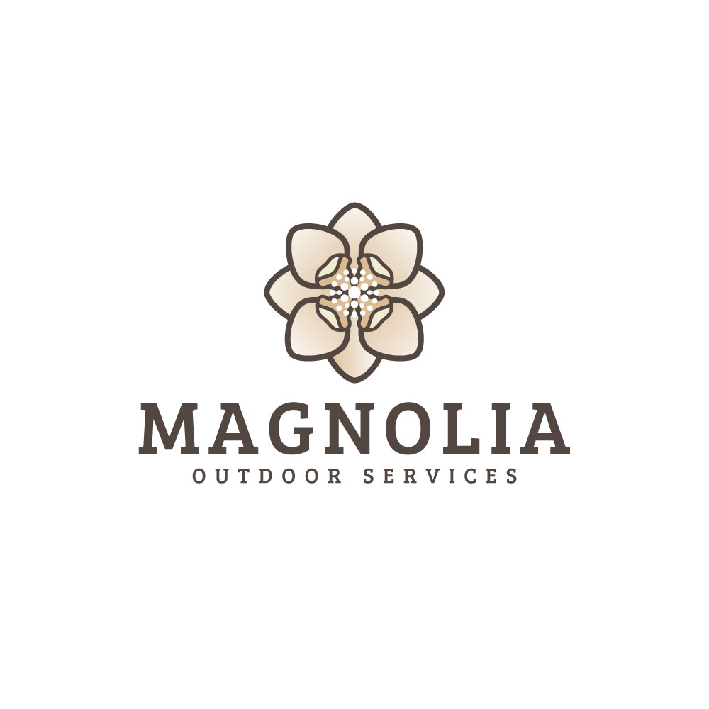 Logo Design by michellefrances for Magnolia Outdoor Services  | Design #21664259