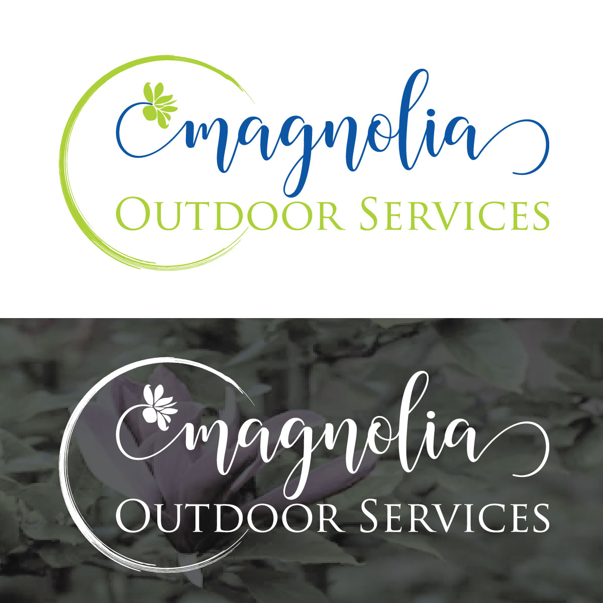 Logo Design by JAFRIN for Magnolia Outdoor Services  | Design #21661436