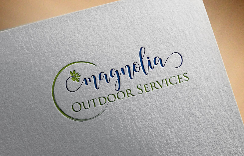 Logo Design by JAFRIN for Magnolia Outdoor Services  | Design #21661438