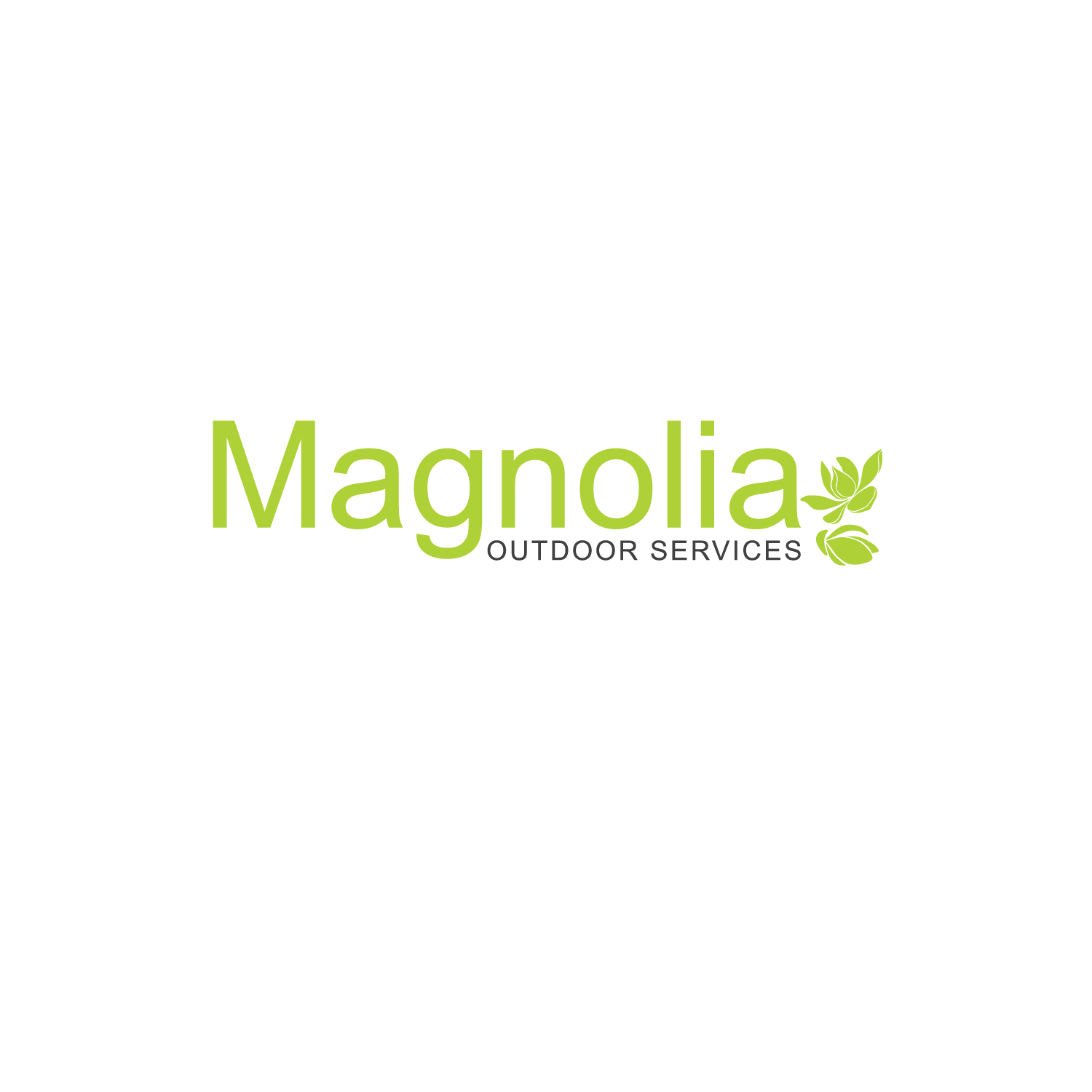 Logo Design by Ushan De Silva for Magnolia Outdoor Services  | Design #21667376