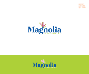 Magnolia Outdoor Services  | Logo Design by step forward 2