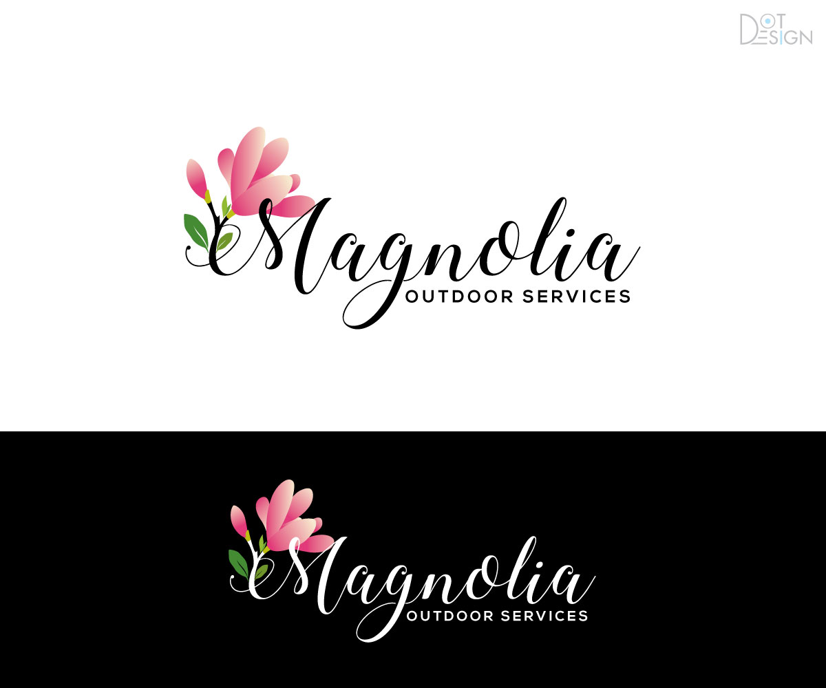 Logo Design by Dot Design 3 for Magnolia Outdoor Services  | Design #21663410