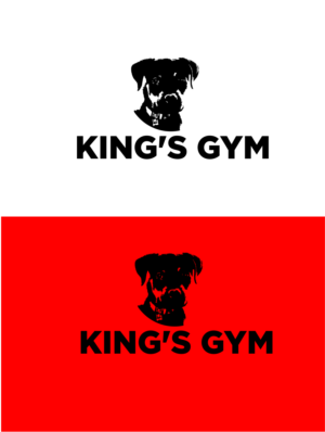 Logo for a Gym using my dog's face