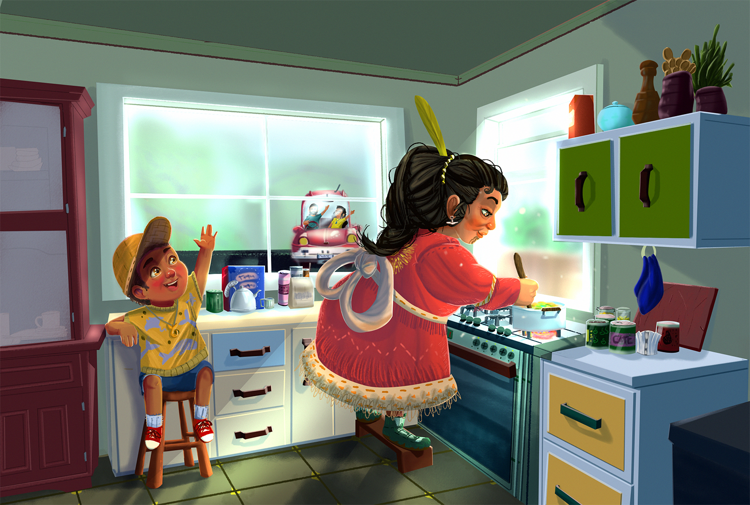 Illustration Design by Horus Catalog for this project | Design #21715885