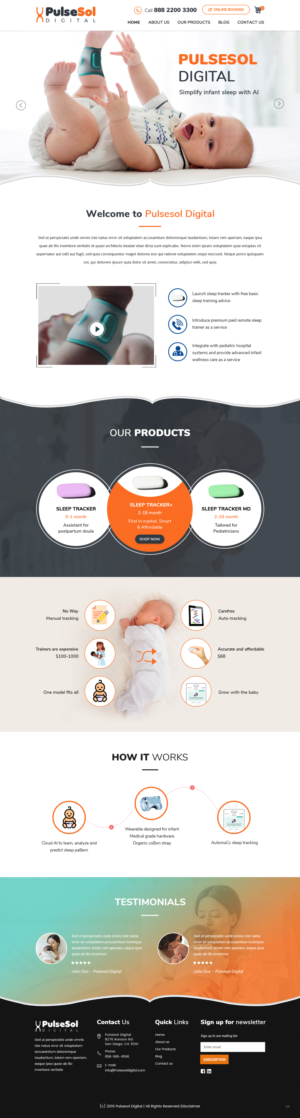 Web Design by pb for this project | Design: #21667101
