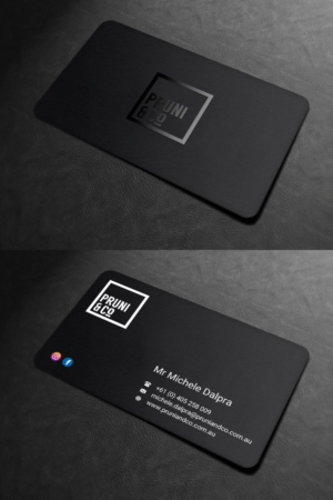 Design de Carte de Visite par INDIAN_Ashok pour Pruni and Co | Design : #21662287