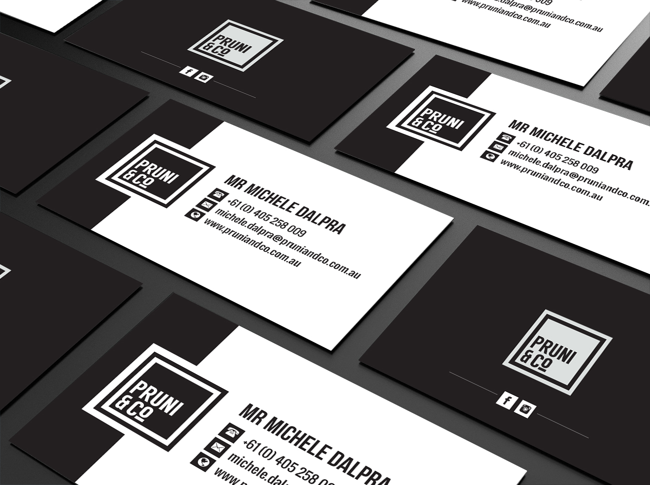 Business Card Design by Creations Box 2015 for Pruni and Co | Design #21666166