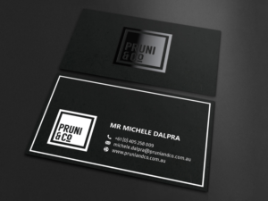 Design de Carte de Visite par LAXMI DESIGNHUB pour Pruni and Co | Design : #21665579