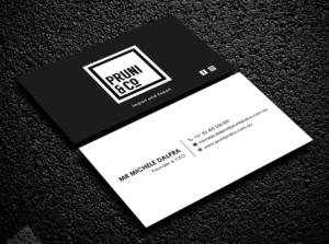 Business Card Design by Bold Pixels for Pruni and Co | Design: #21698371