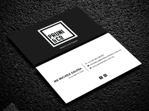 Pruni and Co Business Card Design  | Visitenkarten-Design von Bold Pixels